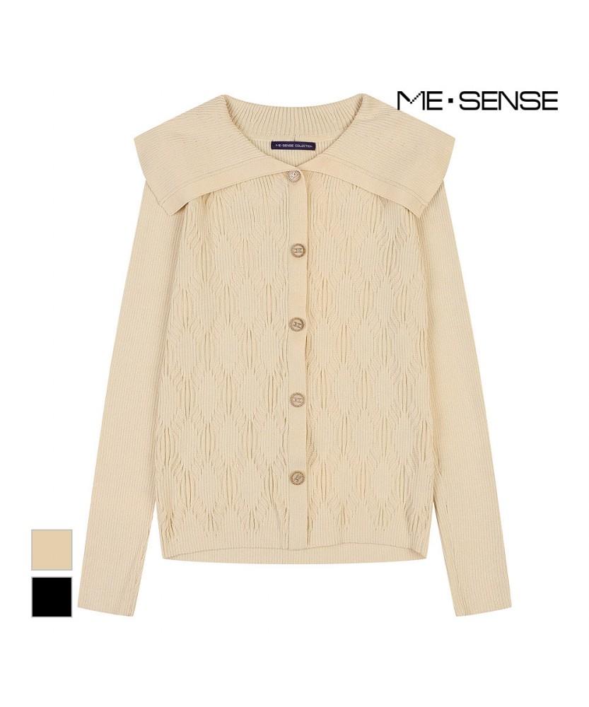 MESENSE Big Collar Front Knit_Mb43Knmd84Z
