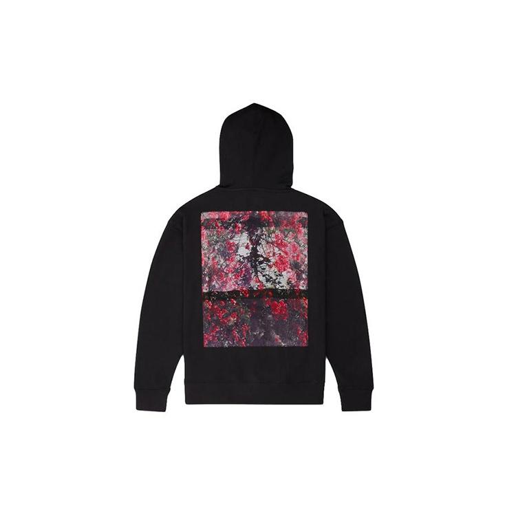 Converse x Shaniqwa Jarvis Pullover Crossover Back Flowers Printing Couple Style Black Men s 10020834-A01 S