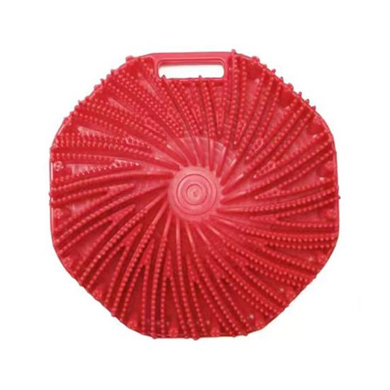 Bath Brush with Ultra-Soft Bristles Ergonomic Grip Hanging Design Rich Foam Exfoliating Body Brush Skin Cleansing Brush