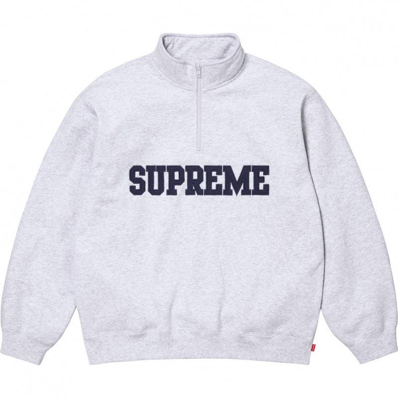 25SS Supreme Trendige Marke Kapuzenpullover mit Fleecefutter und großem Logo
