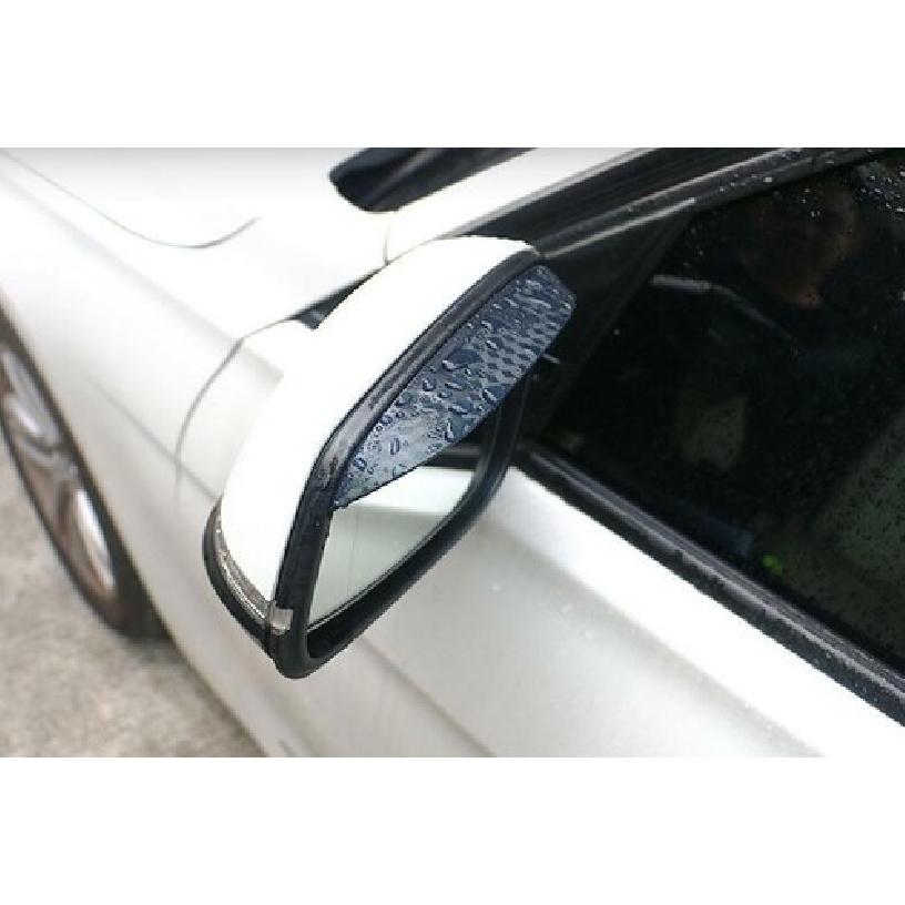 For BMW 3-Series 2013 2014- ABS Carbon Fiber Rear View Mirror Sun Rain Guard