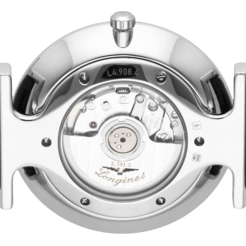 LONGINES Men's LA GRANDE CLASSIQUE L4.908.4.71.2 Automatic Watch, Water Resistant, Sapphire Crystal, Silver Dial, Stainless Steel