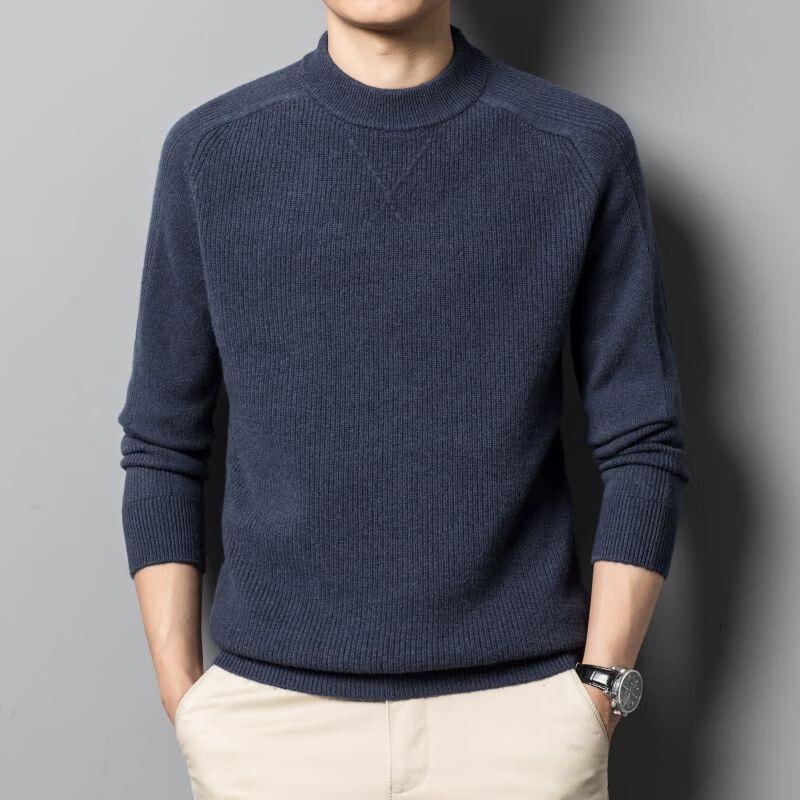 

YILITENG Men s 100% Merino Wool Round Neck Base Layer 175