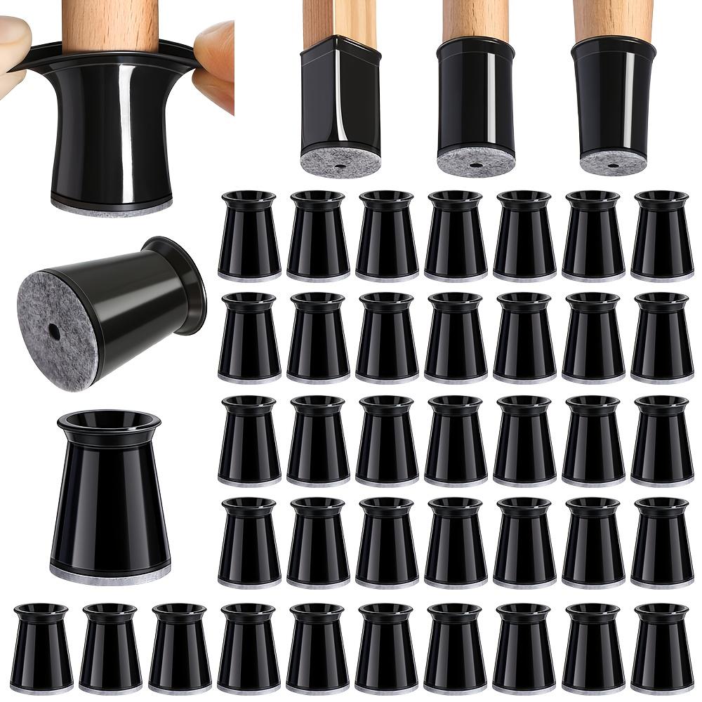 Non-Slip Furniture Foot Pads/Covers – Universal, Anti-Scratch, Durable, Easy to Apply (40 Pieces)