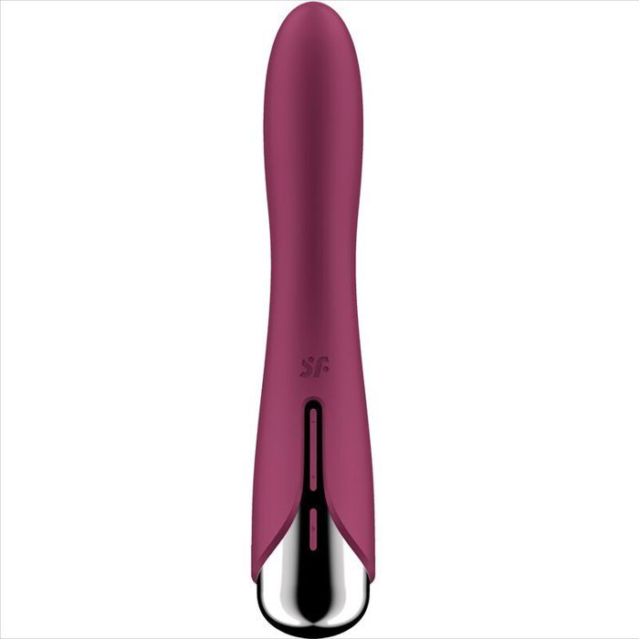 Vibromasseur rotatif point g - satisfyer - spinning vibe 1 - rouge