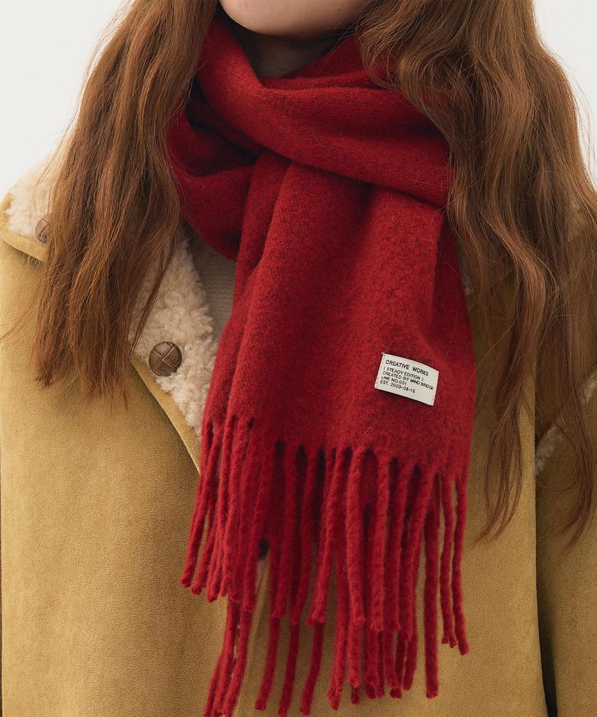 MIND BRIDGE WOMEN [On][W] Wool Blend Scarf - 5 Colors
