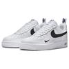 New Nike Air Force 1 07 LV8 Reflective Swoosh   White Black FV1320-100