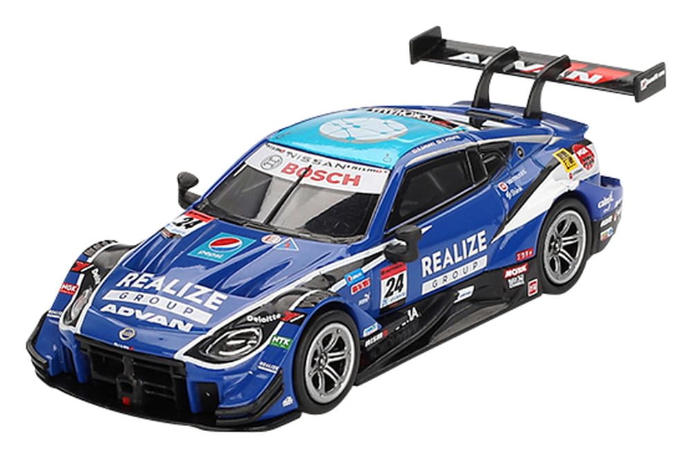 MINI GT Scale Nissan Z GT500 SUPER GT Series 2023 REALIZE CORPORTATION ADVAN Z KONDO RACING Finished Model 1/64 #24 (Left-Hand Drive) MGT00850-BL