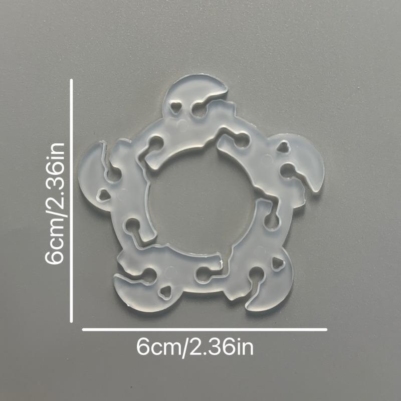 50/100pcs Multipurpose Balloon Clips And Arch Support Buckles - Simple Knotting Tools for Flower Shape Decorations,for Christmas