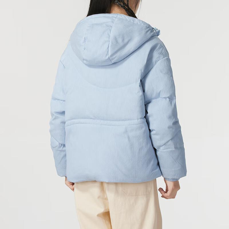 adidas Mode Lässig Einfach Kapuzen Daunenjacke Damen Oberbekleidung Blau JG5930