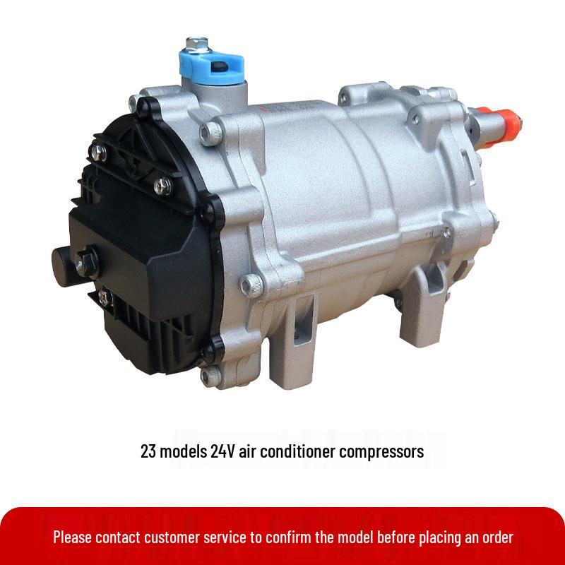 Zhongcheng Light Truck Air Conditioner Accessories: 23 Models, 24V Compressor, 12V Controller, Trim Panel, and Piping.