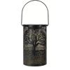 Hängende Solarlaterne Außen Wasserdicht Vintage Metall LED Großer Baum Dekorative Lichter Garten Hof Rasen Lichter