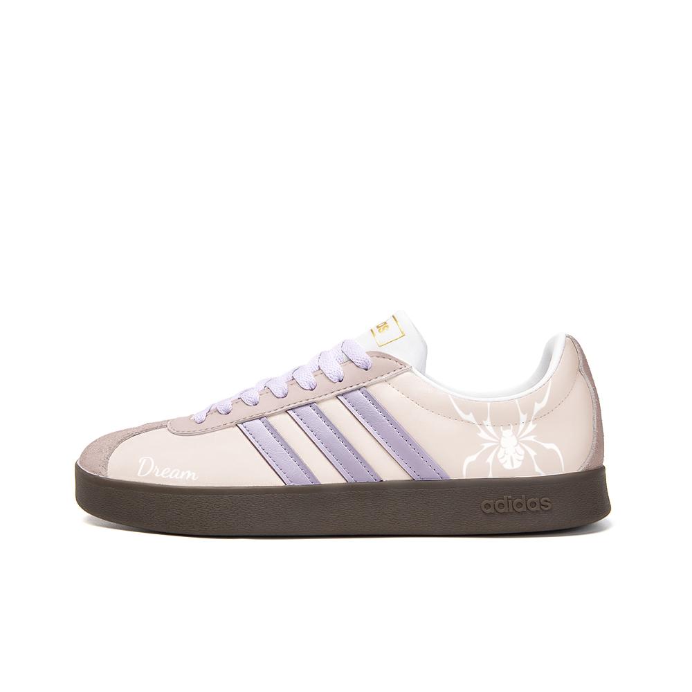 

Adidas Neo VL Court 2.0 Slip Resistant Abrasion Resistant Low top Skateboard Shoes Unisex Pink Purple ID6015(Team354-) 44⅔