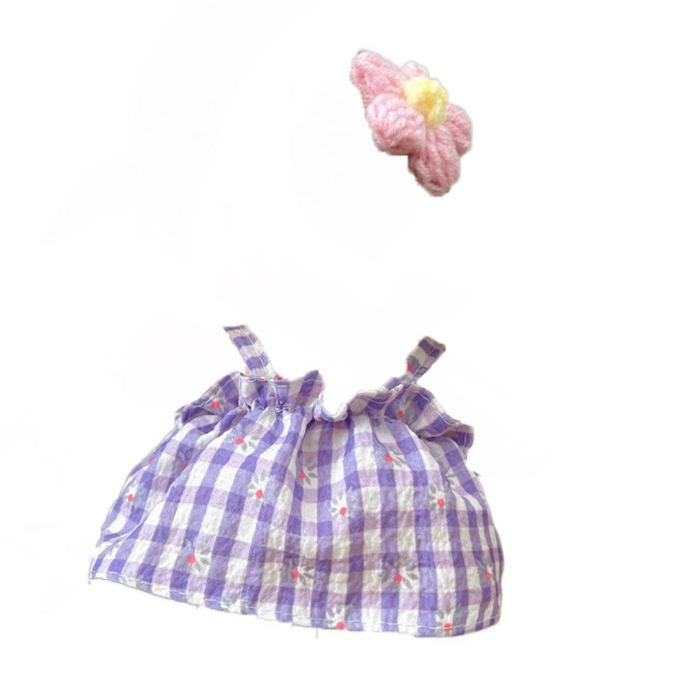 Sweet Skirt 20cm Cotton Doll Clothes DIY Clothing Idol Dolls Skirt  20cm Idol Cotton Doll