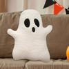 32cm Cute Halloween Pillow Stuffed Ghost Throw Pillow Soft Cartoon Ghost Doll Toy Stuffed Plushie Home Halloween Decorations