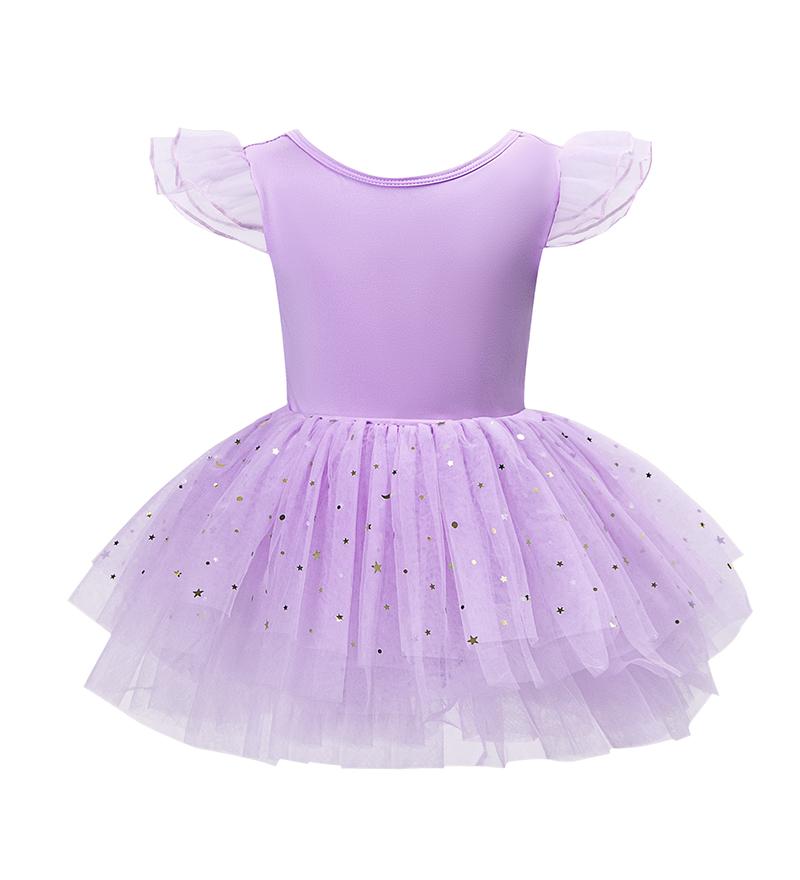New Girl Ballet TuTu Dress 1-8 Ys Fashion Professional Kids Dancing Party Dress Performance Costume Princess Wedding Dress