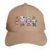 Security Breach Gang Baseball Cap Six Panel Structured Crown Sun Protection Upf 50 Breathable Mesh Back