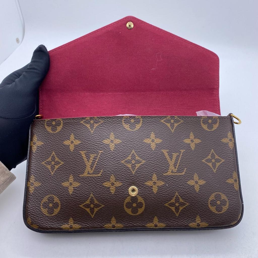 [Pre-Owned] Louis Vuitton Pochette FéLicie 'Brown Monogram Canvas' - Very Good #8BRB85