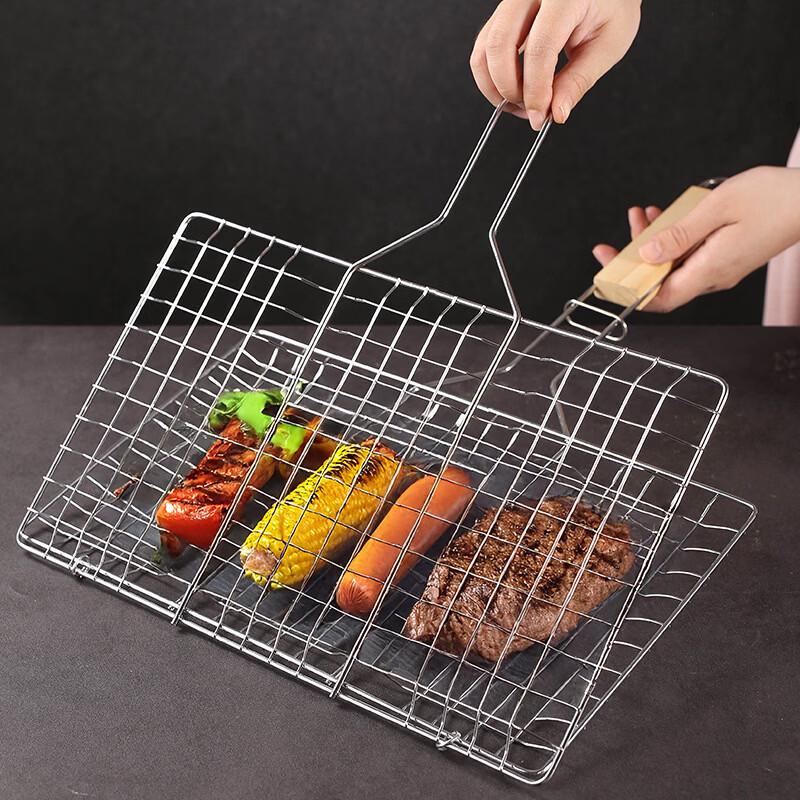 Oeny BBQ Grill Net & Clip Set