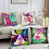 The MMidnight GGospel Anime Pillow Case Fashion Square Pillowcase Bedroom Sofa Room Ins Decoration Leisure