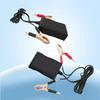 1Pcs 12V 24V To 5V Emergency Power Usb Adapter With 3Usb Ports And Battery Clip For High-Efficient Phone Charging