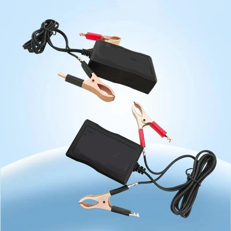1Pcs 12V 24V To 5V Emergency Power Usb Adapter With 3Usb Ports And Battery Clip For High-Efficient Phone Charging