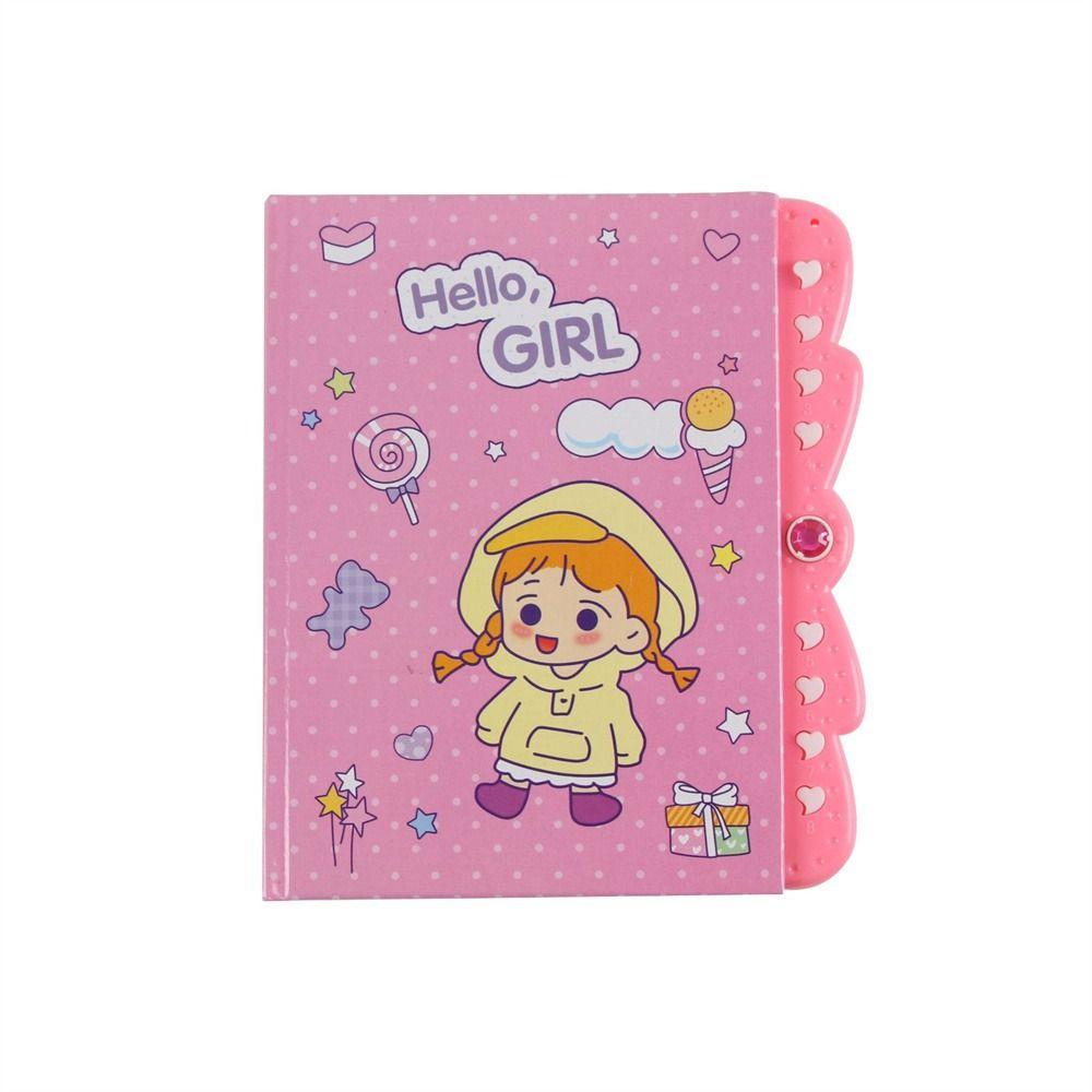 Supplies Cartoon Small Animals Kawaii Notepad Small Notebook Password Notebook Password Diary