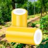 Double-Sided Sticky Insect Tape For Fruit Trees Yellow Stripe For Greenhouses Insect Control Insect Attraction