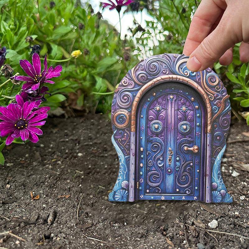 Ξύλινη Πόρτα Νεράιδας Μίνι Πόρτα Ξωτικού Πόρτα Νεράιδας Τέχνη Κήπου Νεράιδων Πόρτες Κήπου Μινιατούρες Διακοσμητικά Για Σπίτι Νεράιδας Δέντρο Εσωτερικού ή Εξωτερικού Χώρου