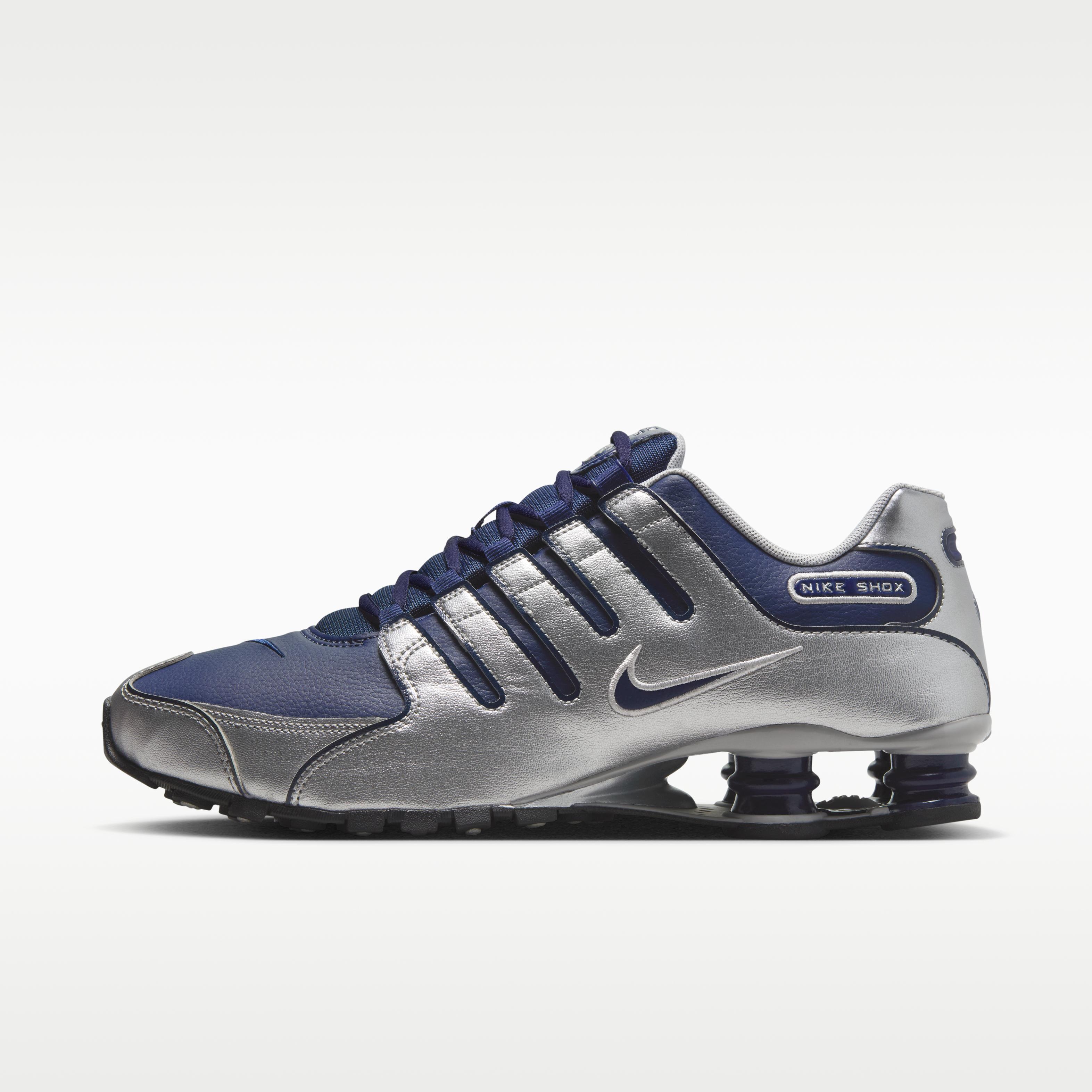 Nike Shox NZ Midnight Navy Metallic Silver 43