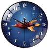 Creative Astronaut Children's Silent Wall Clock: Ideal for Bedrooms & Living Rooms