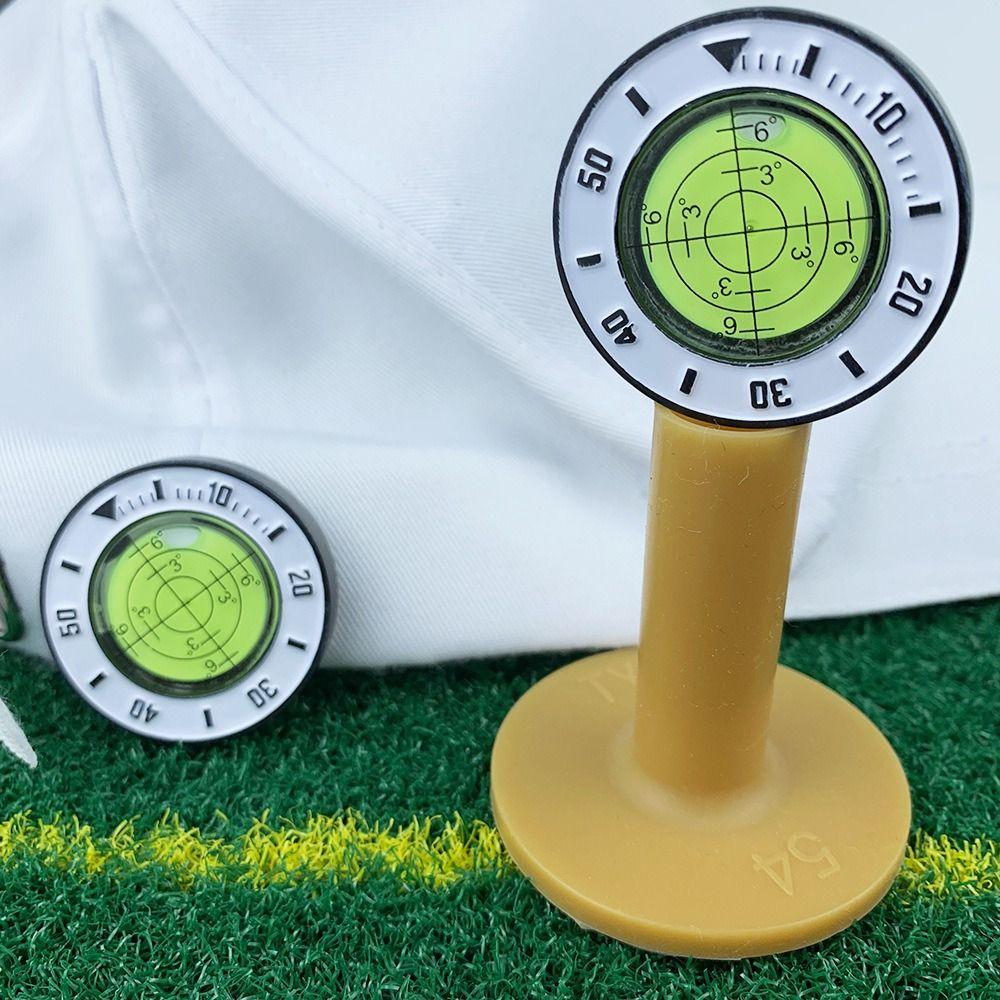 High Precision Level Reading Ball Marker Detachable Golf Ball Marker  Golfer Gift