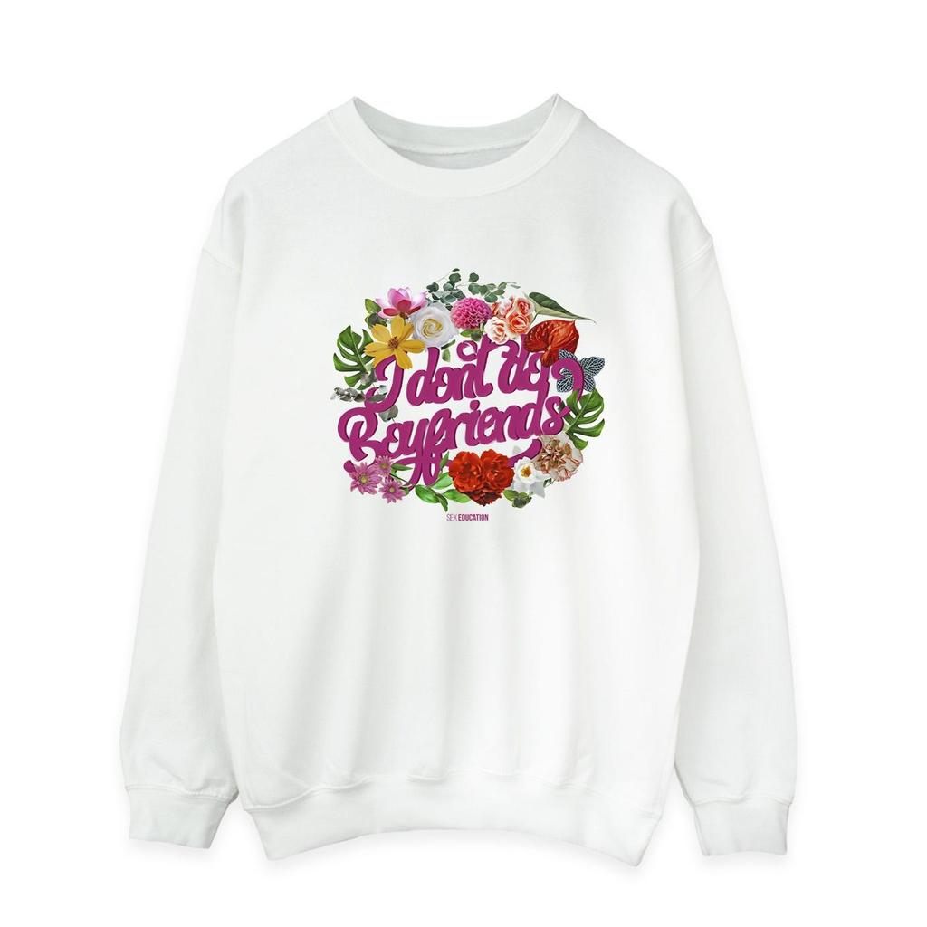 Netflix Mens Sex Education I Dont Do Boyfriends Sweatshirt