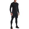 Under Armour ColdGear Long Sleeve Training Sports T-Shirt Men Tops Black 1345703-001