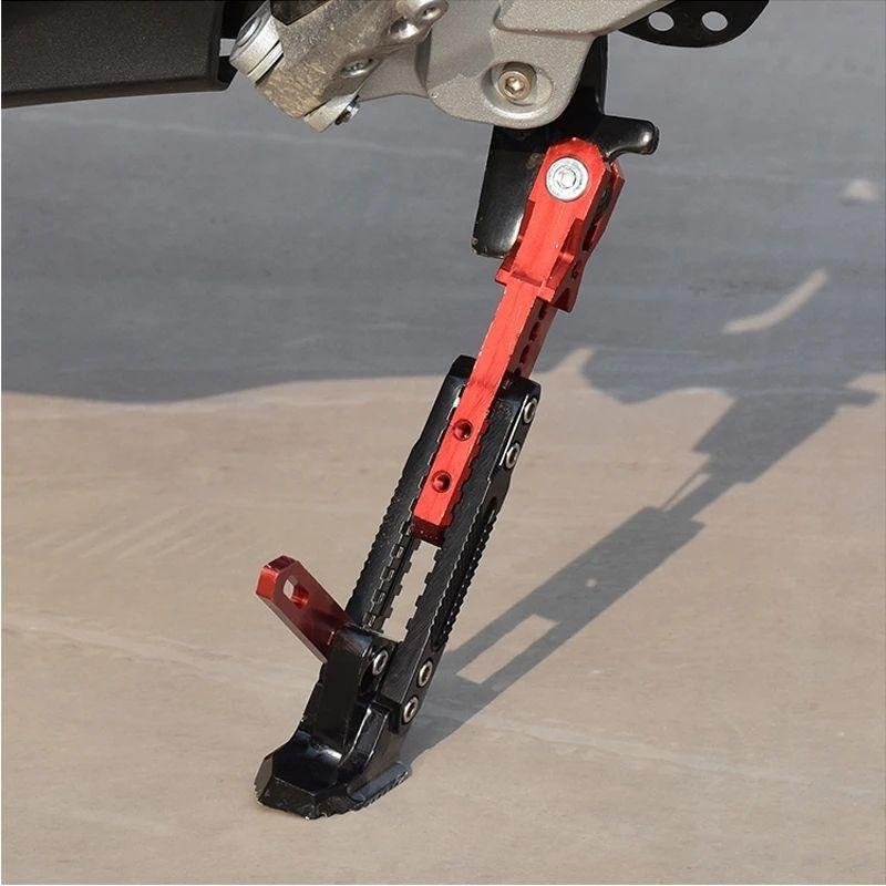 Electric Motorcycle Universal CNC Adjustable Parking Stand, Electric Motorcycle Parking Foot Side Support Bracket New 2025