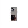 Luxury Glossy Makeup Mirror Phone Case For iPhone 15 Plus 14 Pro Max 13 Pro 12 11 Lens Protection Shockproof Slim Clear Soft TPU Cover