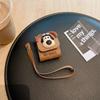 Cute 3D Cartoon Leather Headmaster Dog Suitable for Apple Airpods 1/2 3 4 Pro/Pro2 Bluetooth Earphone Leather Cover Protection
