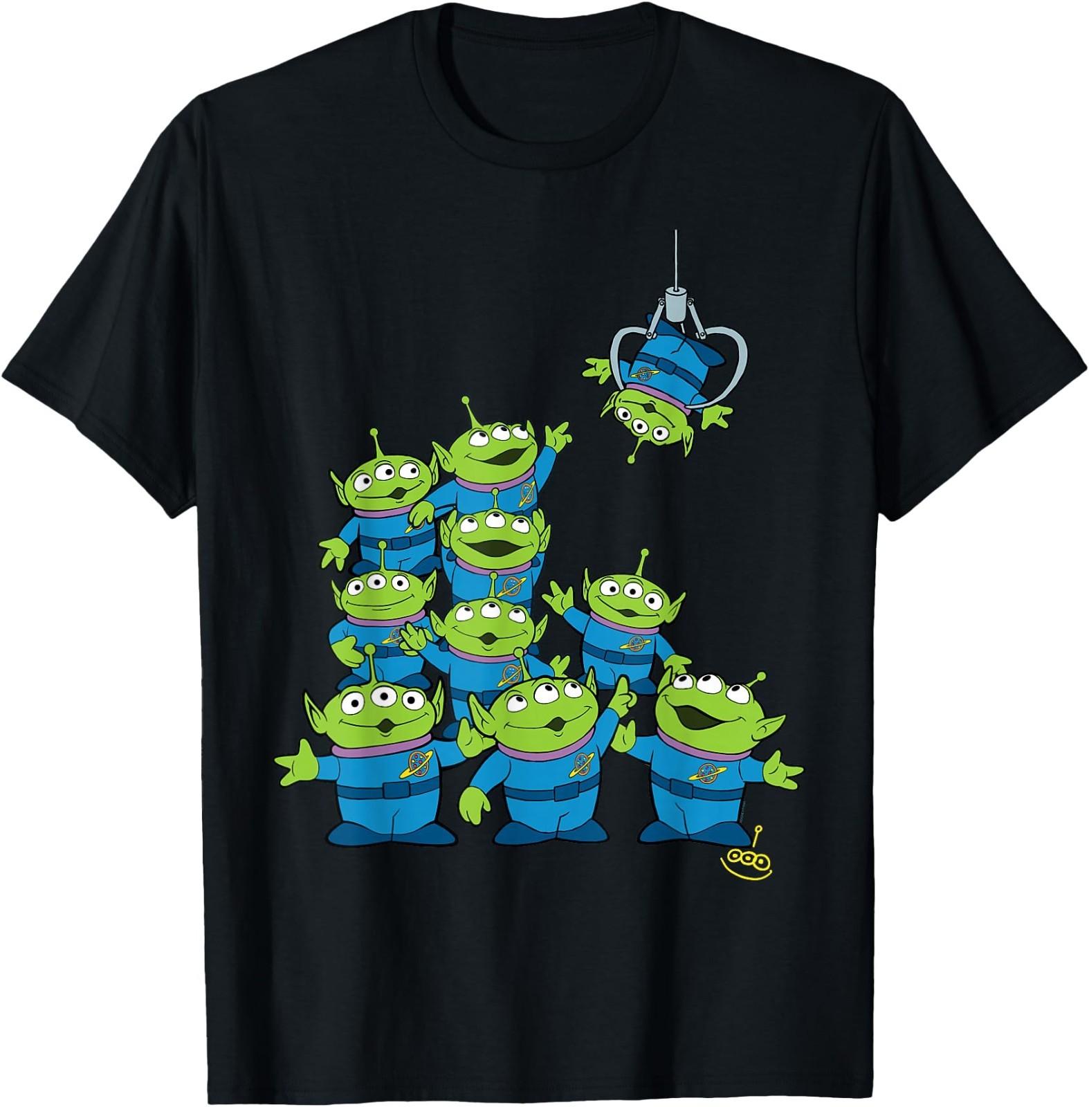 Disney and Pixar s Toy Story Aliens & The Claw Signature T-Shirt XXXXL