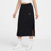 Nike Classic Solid Color Midi Casual Skirt Women Skirts Black HM4623010