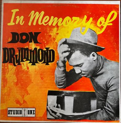 Disque LP DON DRUMMOND - En Mémoire de Don Drummond CSL8021 Studio One Jamaïque Reggae, Ska & Dub Occasion