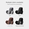 3 Piece Automotive Comfort Set Headrest Lumbar Pillow Cushion Memory Foam Design Car Headrest Pillow Easy Installation