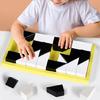 3D Logical Training Toy Wooden Block Puzzle Creative Mind Challenge Sensory Development Puzzle Game For Family Activity