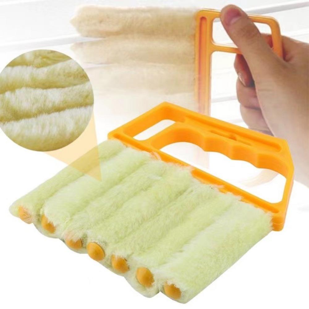 Blinds Multifunctional Cleaning Brush Household Curtain Cleaning Artifact Air Conditioning Fan Dust Removal Brush Gap Brush