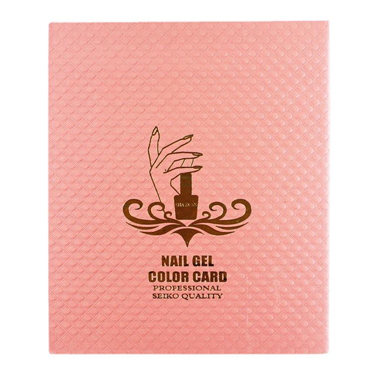 Nail Art Color Chart Book: 120 Sample Tips, No Glue Needed