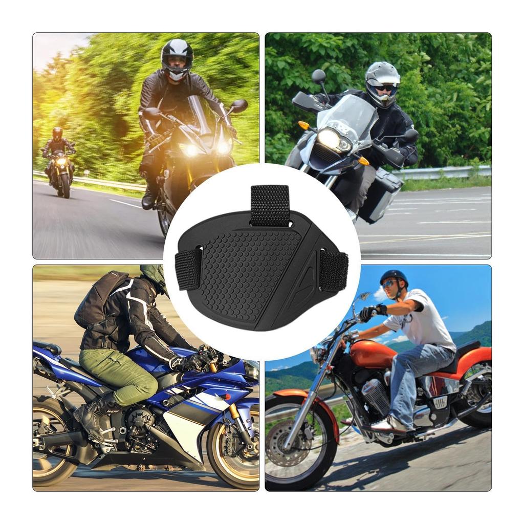 Motorcycle Gear Shift Pads, Motorcycle Shoe Protector - Riding Gear Lever Protection Shoes, Motorcycle
