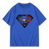 2026 Hot Selling Fashion New Superman Cotton Short Sleeved Tshirt Mens Marvel Loose Casual Simple Style Trend Forefront