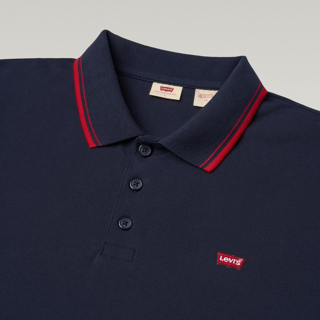 Levis Standard Classic Fashion Versatile Lightweight Breathable Polo Shirt Unisex tops 006X0-0002