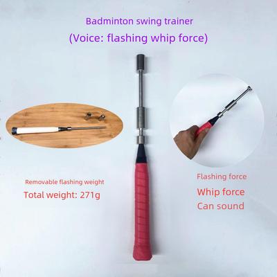Badminton Trainer: Popraw technikę i siłę swingu dzięki aktywowanemu dźwiękiem, migającemu sprzężeniu zwrotnemu