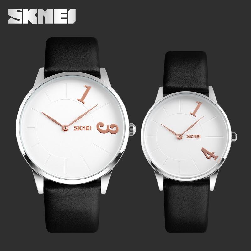 New Creative Men's Quartz Watch Personalized Ultra-thin Watch Men's Fashion Two Stitches Student Watch Trend Business