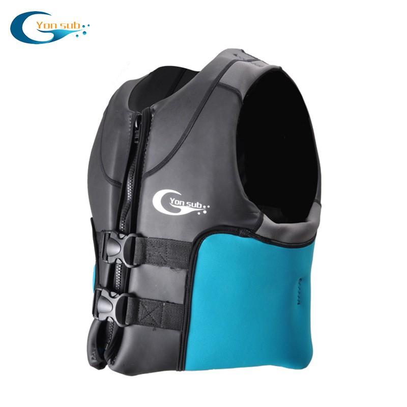 Adult Buoyancy Vest High-Floatation Sleeveless Water Safety Float Swimming Fishing Kayaking Small